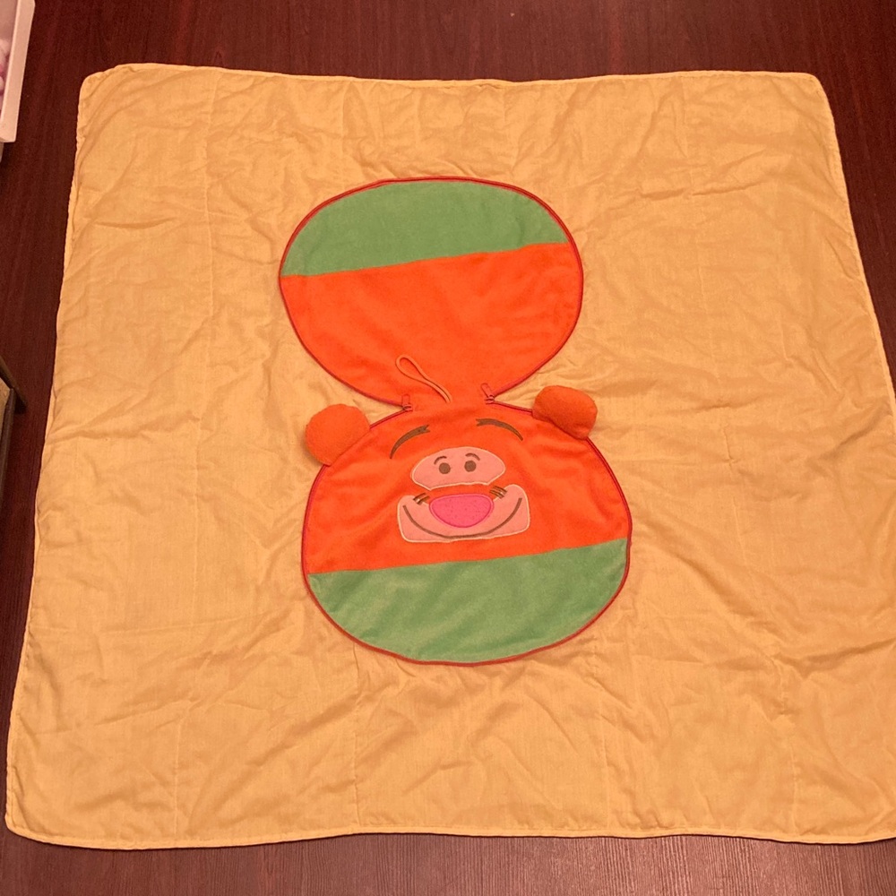 Rare Vintage Disney Tiger foldable/Pillow blanket